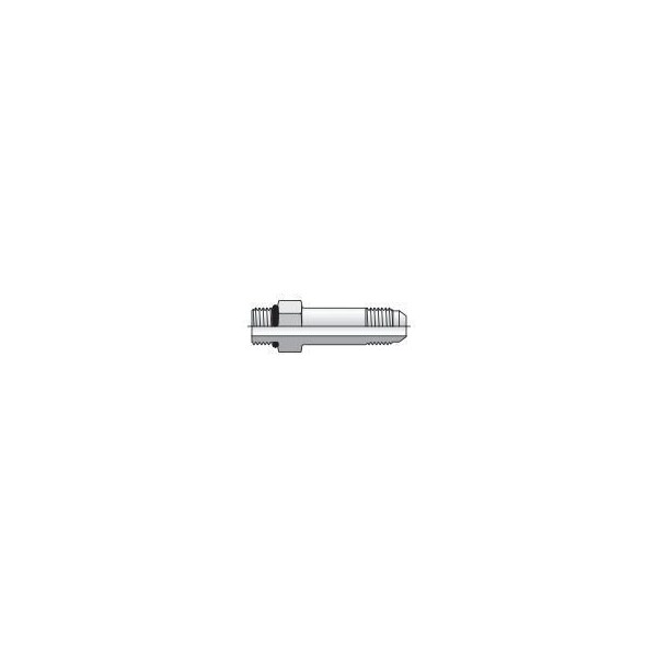 Parker Triple-Lok 37 Deg Flare Straight Female JIC 37 Deg Swivel to Male NPTF Pipe F6X 10 F6X-S - main